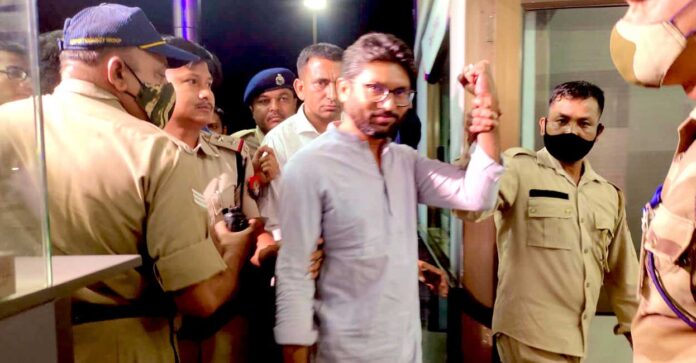 Assam police arrests Gujarat MLA Jignesh Mevani over tweet